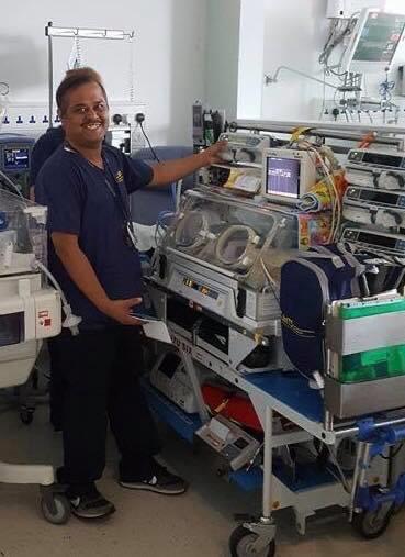 The ANTS neonatal transport team at Addenbrooke's Hospital